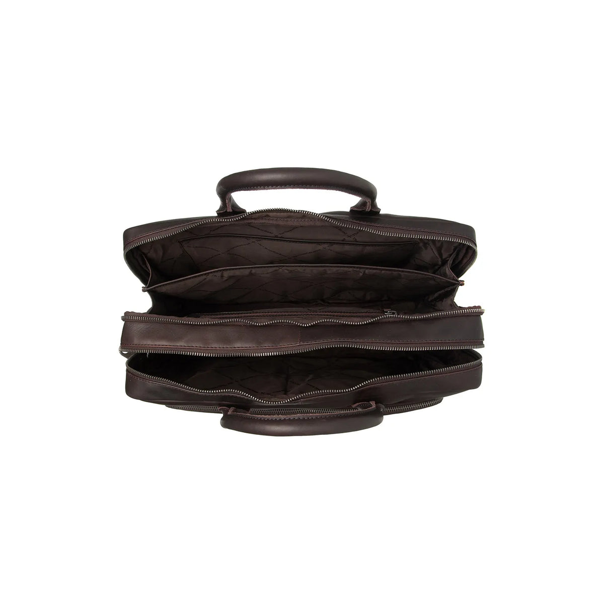 The Chesterfield Brand Tacama Leather Datorväska, Brun