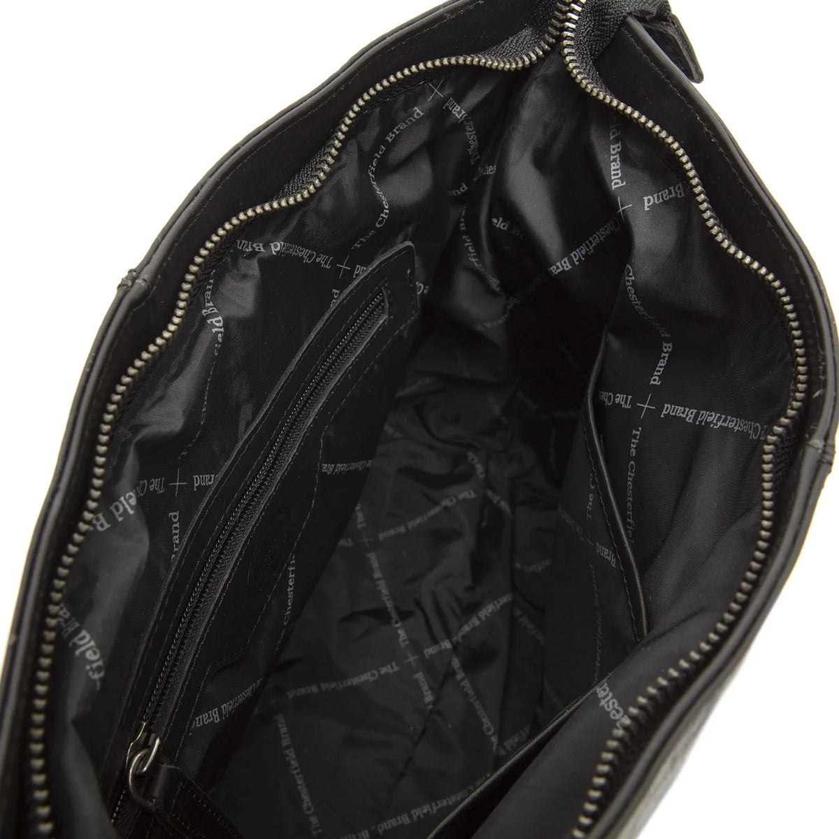 The Chesterfield Brand Amelia Leather Axelremsväska, Svart