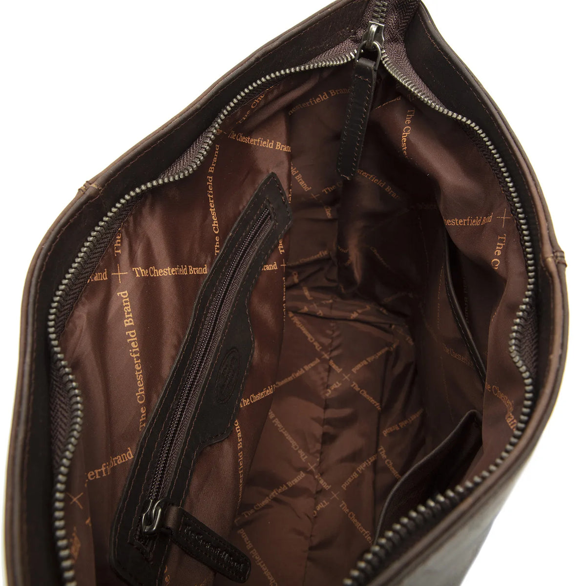 The Chesterfield Brand Amelia Leather Axelremsväska, Brun