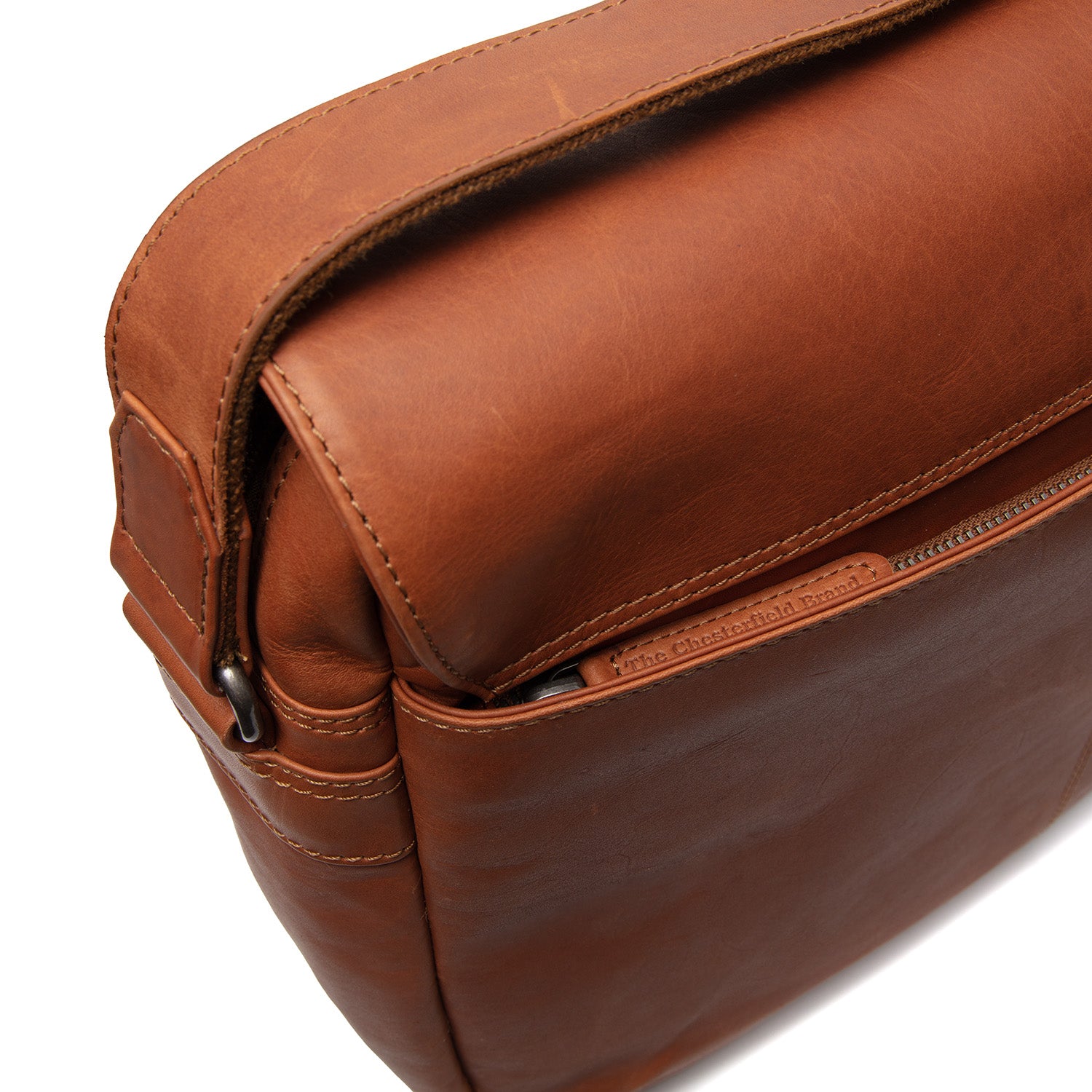 The Chesterfield Brand Richard Datorväska, Cognac