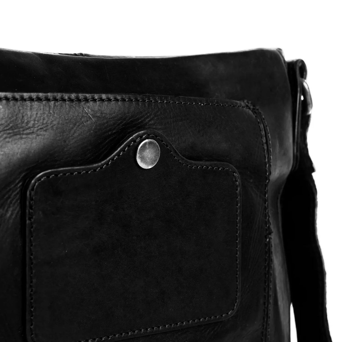 The Chesterfield Brand Bodin Leather Crossbodyväska, Svart