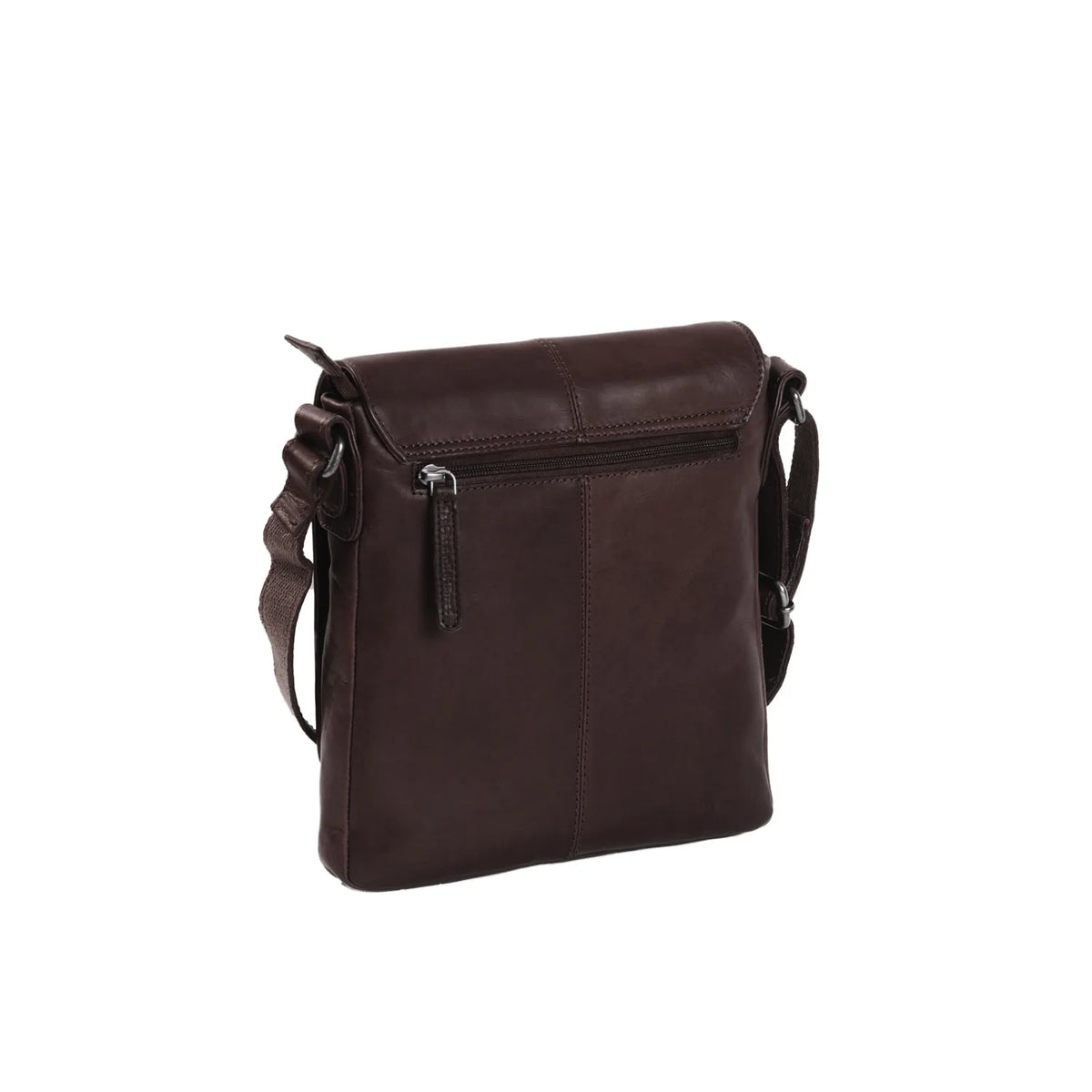 The Chesterfield Brand Bodin Leather Crossbodyväska, Brun