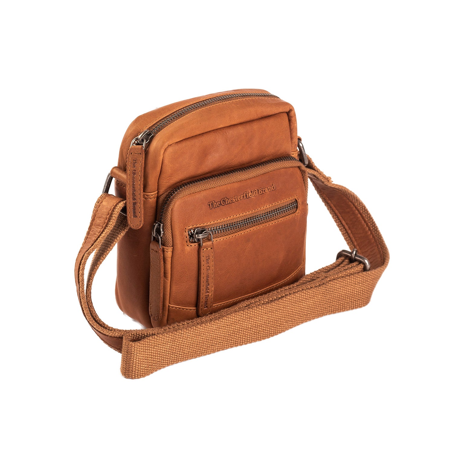 The Chesterfield Brand Bremen Crossbodyväska, Cognac