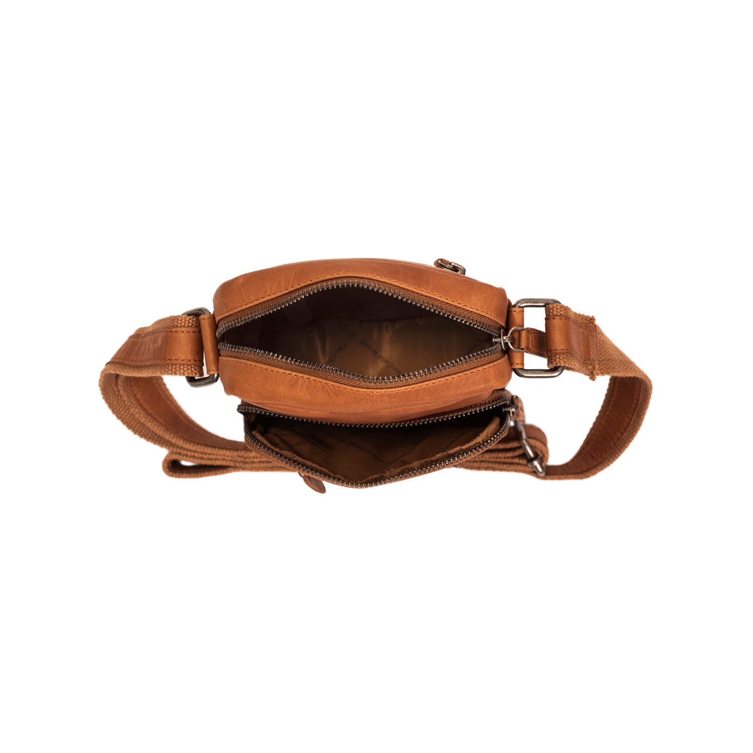 The Chesterfield Brand Bremen Crossbodyväska, Cognac