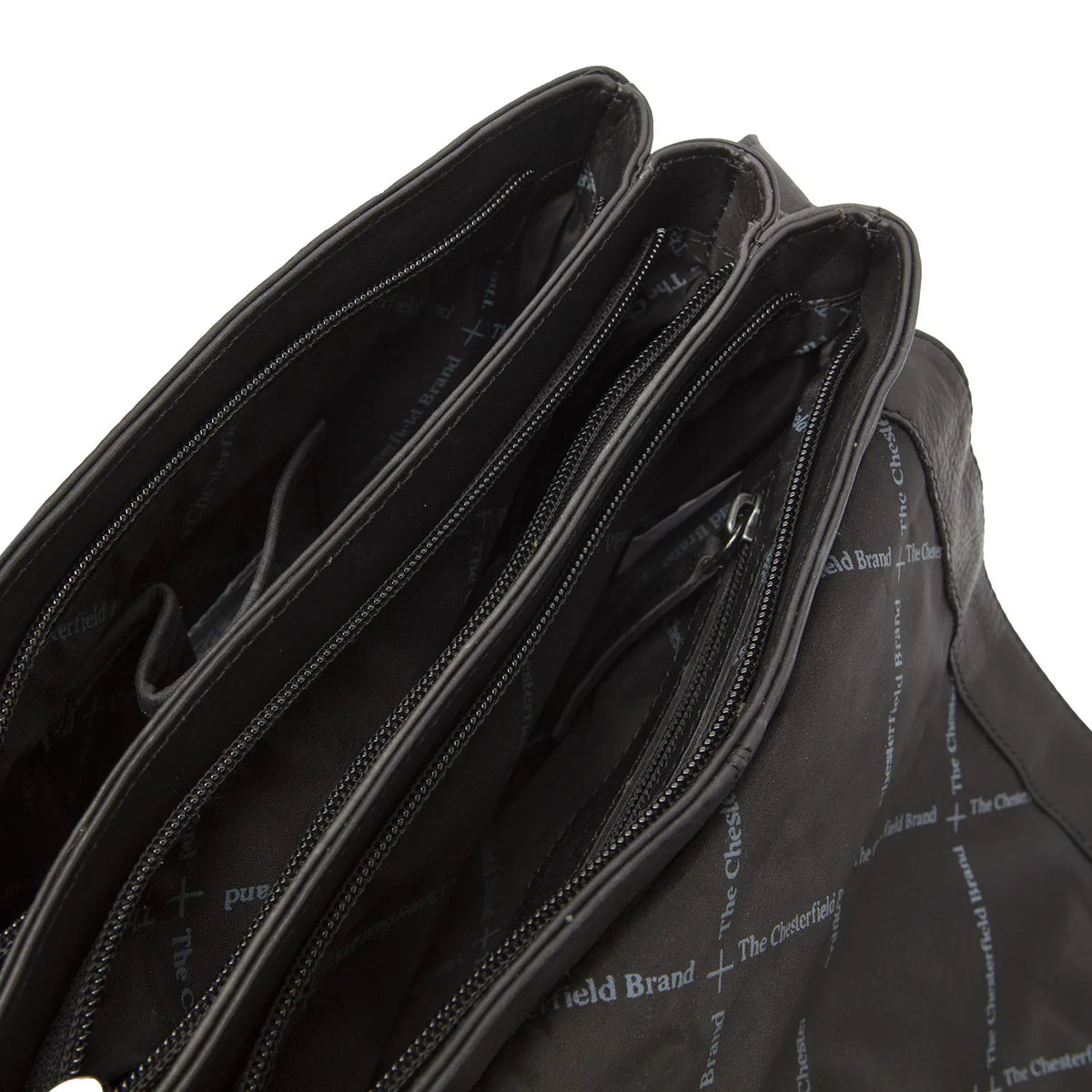 The Chesterfield Brand Millie Leather Crossbodyväska, Svart