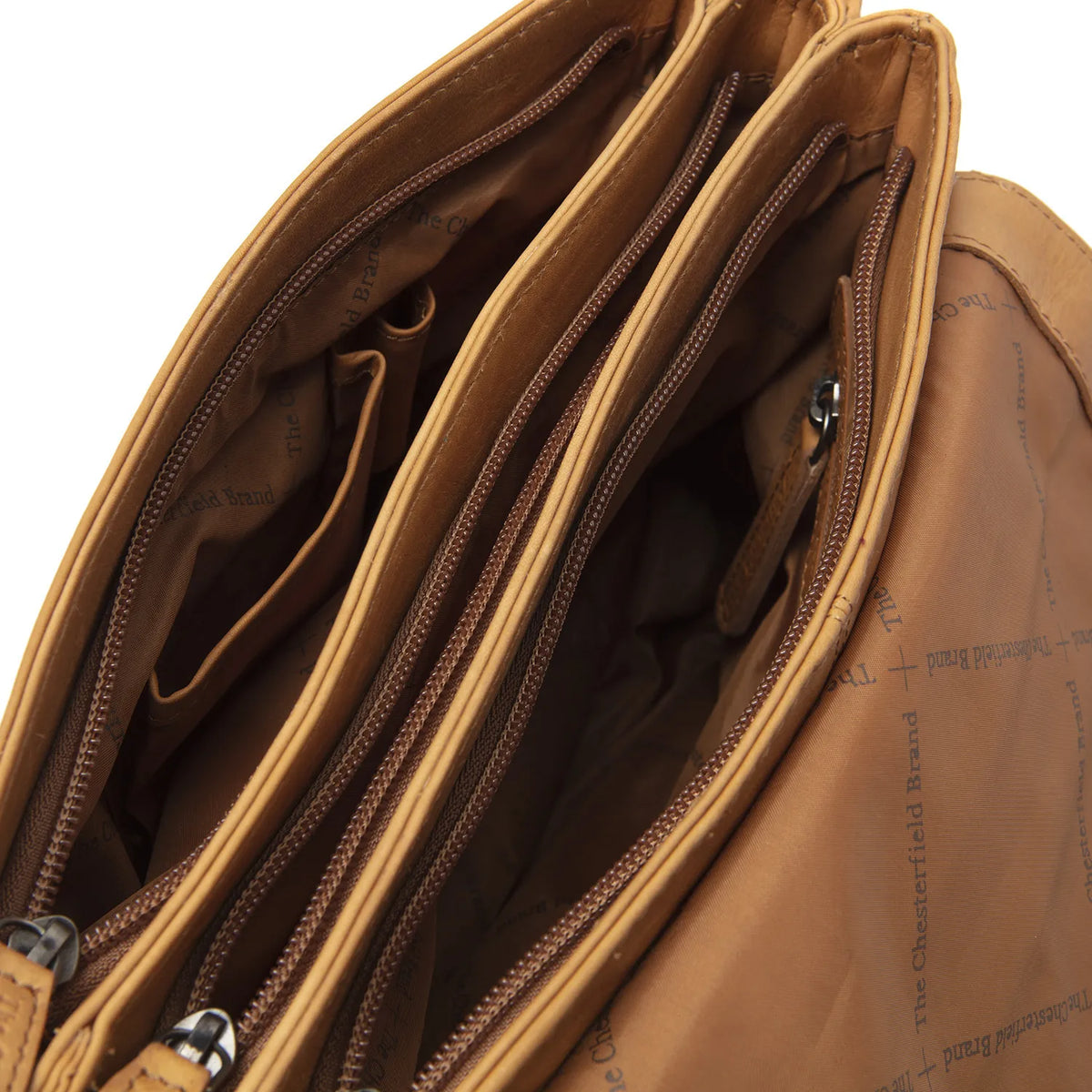 The Chesterfield Brand Millie Leather Crossbodyväska, Cognac