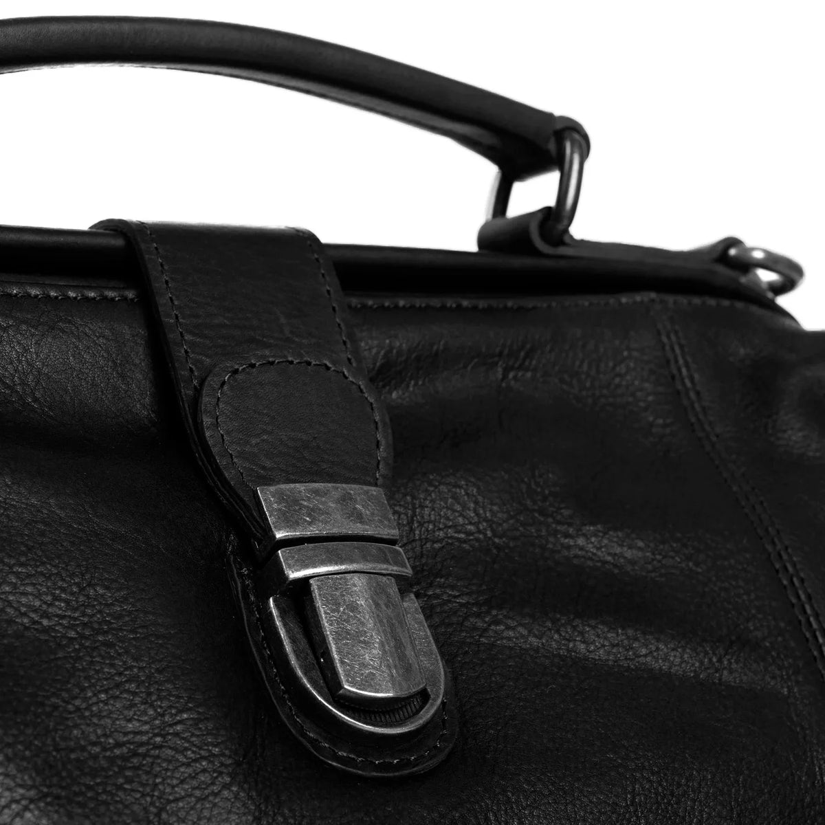 The Chesterfield Brand Shaun Leather Handväska, Svart