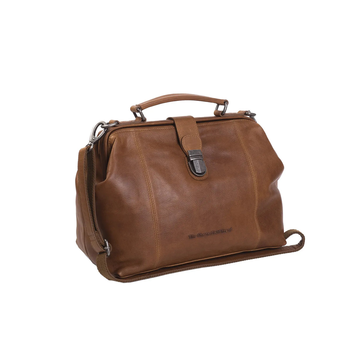 The Chesterfield Brand Shaun Leather Handväska, Cognac