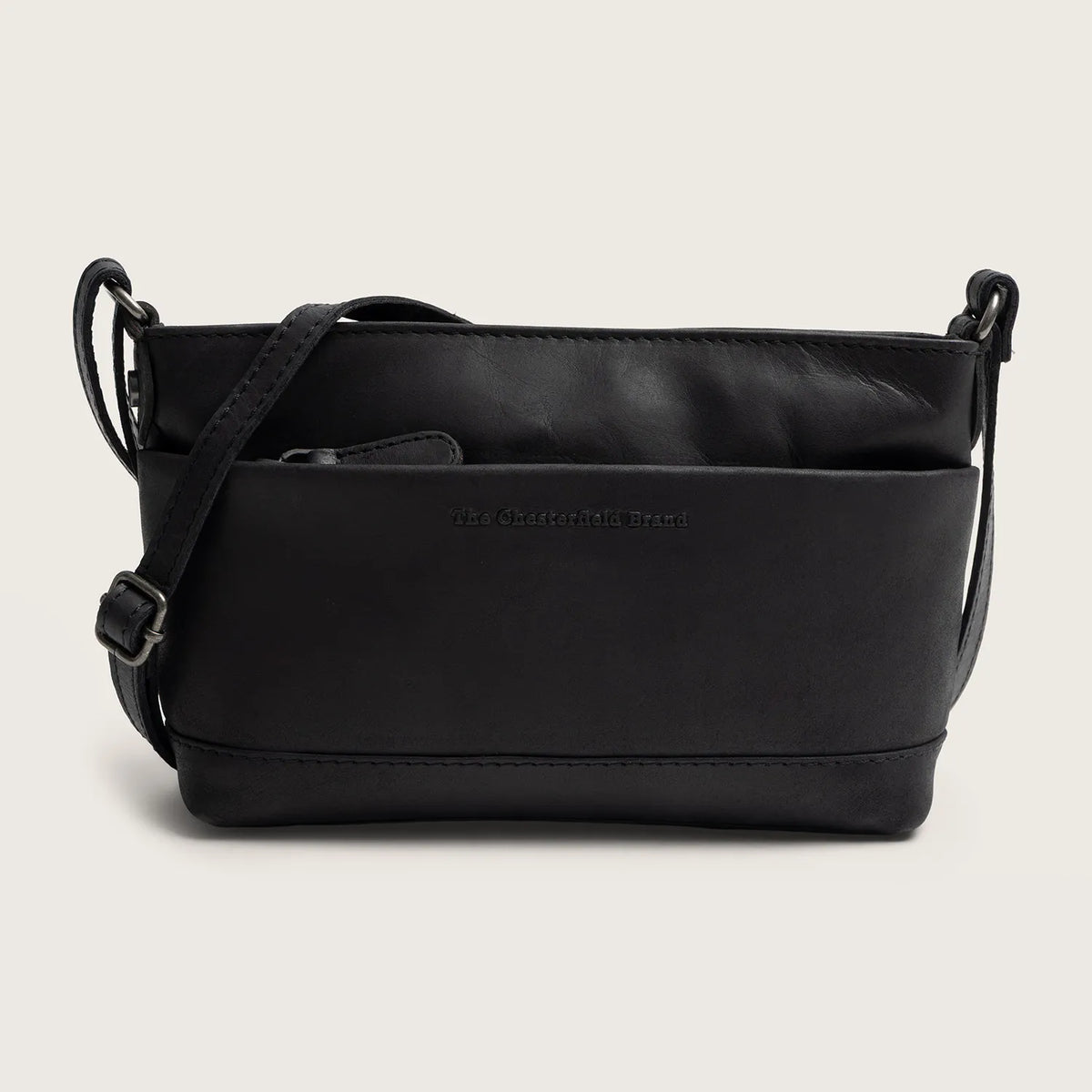 The Chesterfield Brand Salerno Crossbodyväska, Svart
