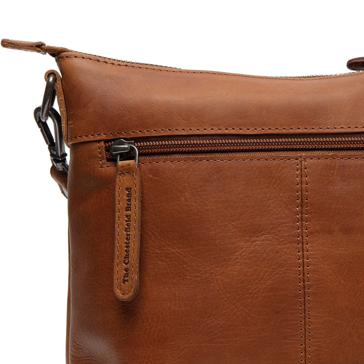The Chesterfield Brand Faro Axelremsväska, Cognac