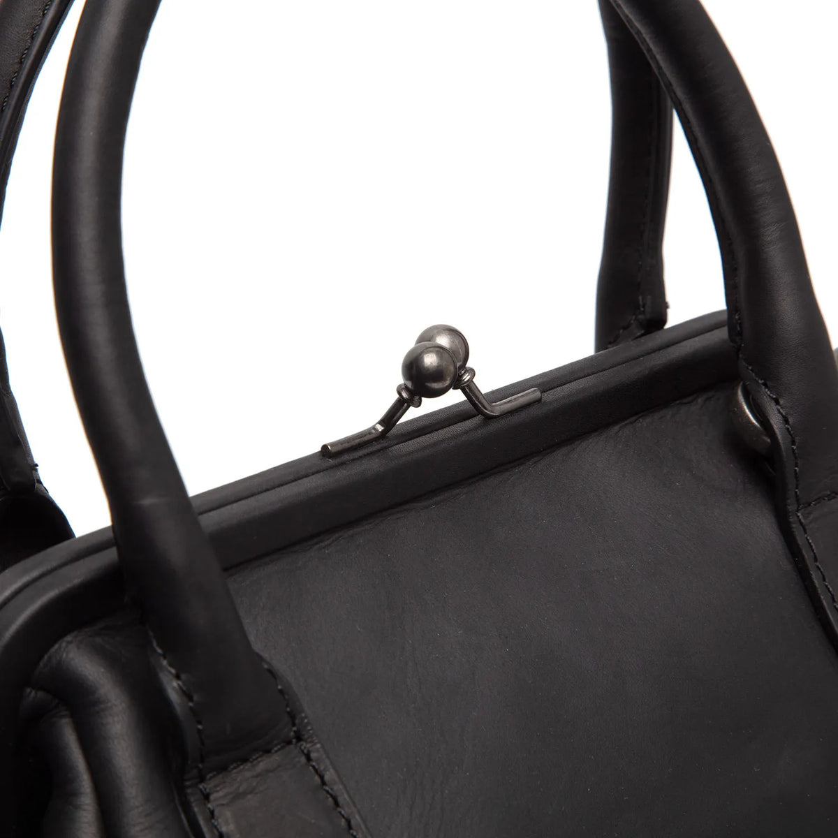 The Chesterfield Brand Chili Leather Handväska, Svart
