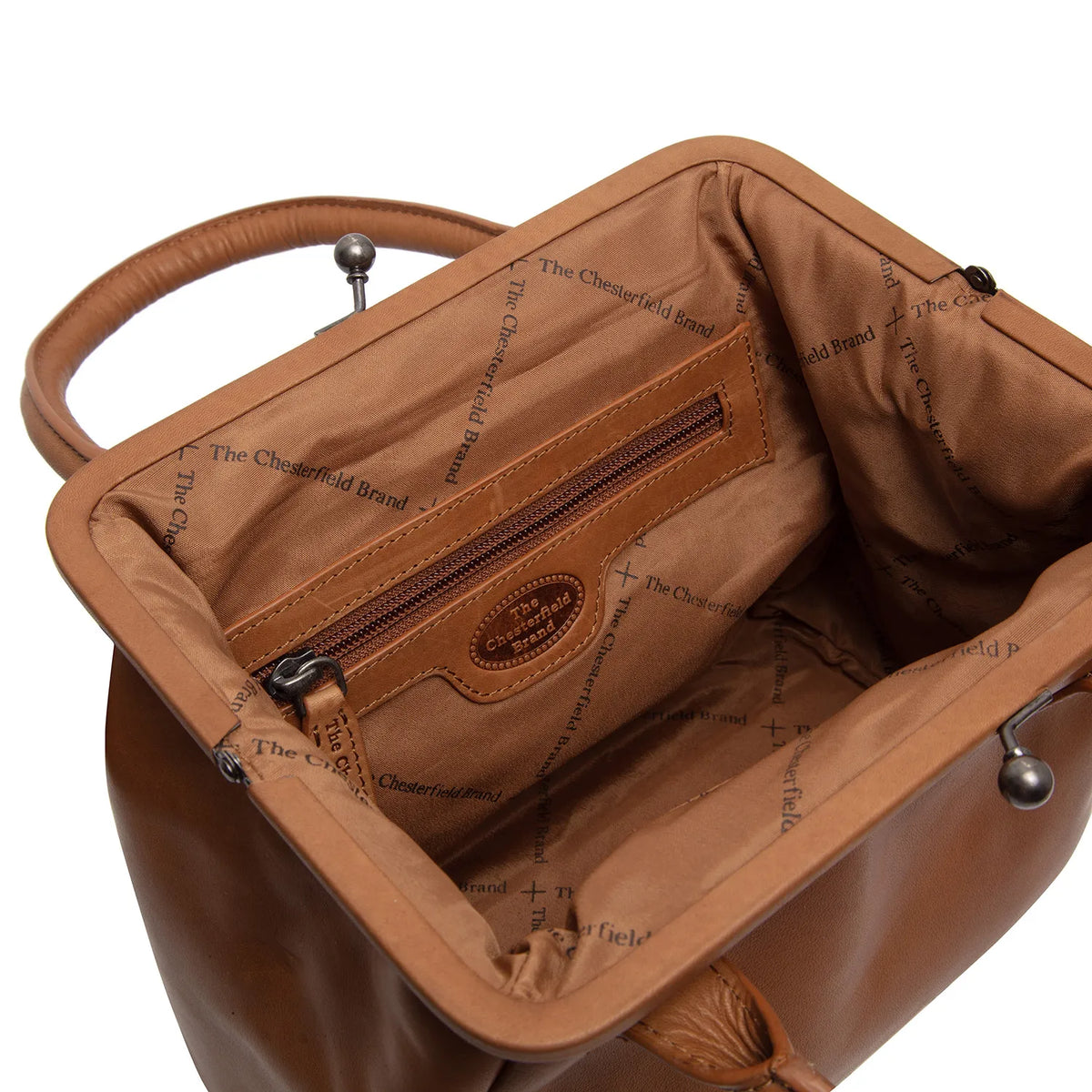 The Chesterfield Brand Chili Leather Handväska, Cognac