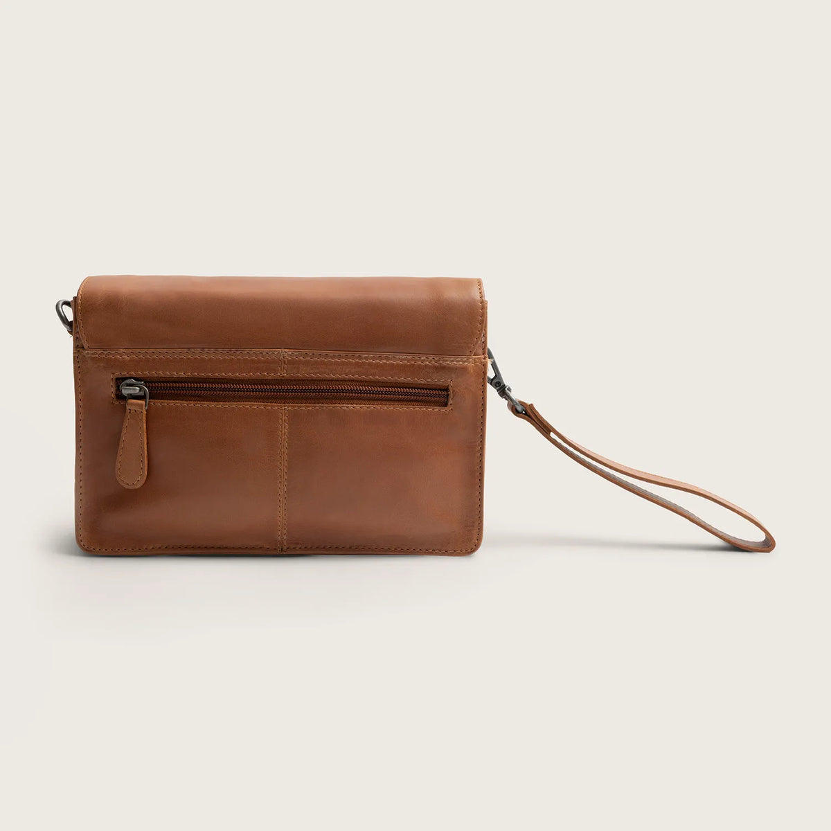 The Chesterfield Brand Lucca Leather Crossbody väska, Cognac