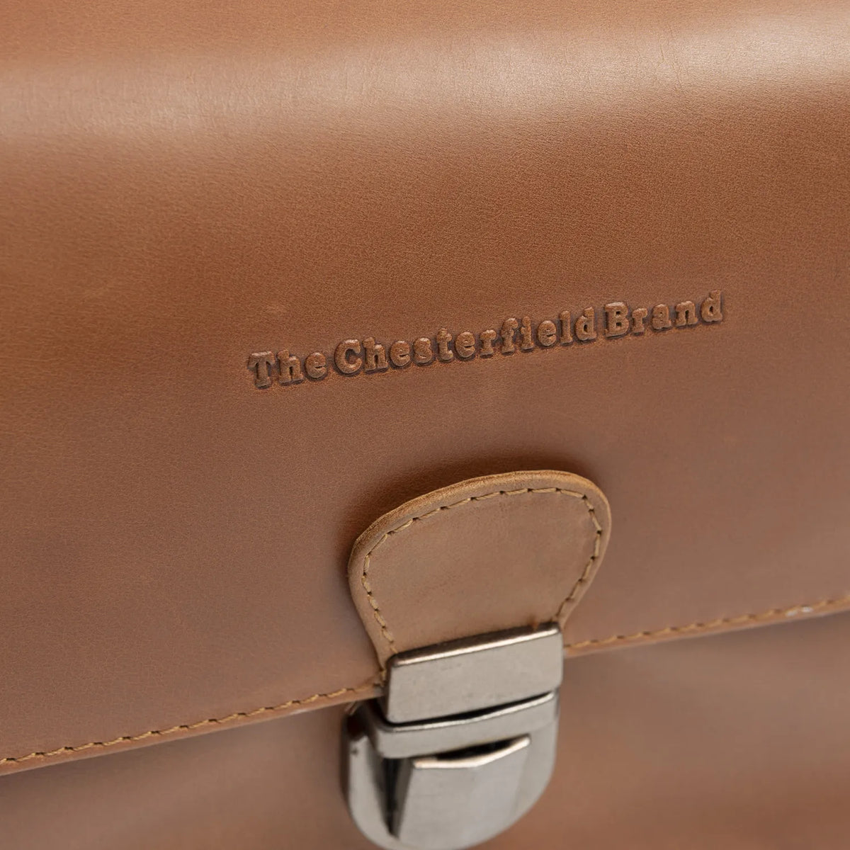 The Chesterfield Brand Lucca Leather Crossbody väska, Cognac