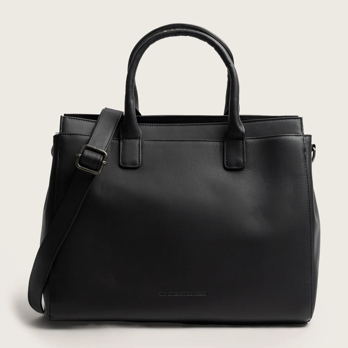 The Chesterfield Brand Rivera Leather Datorväska, Svart