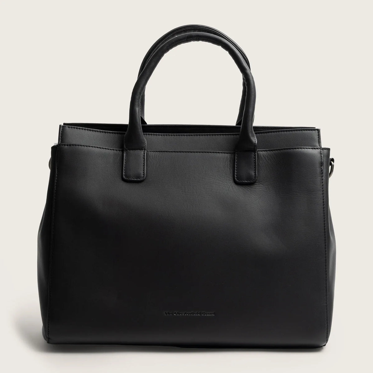The Chesterfield Brand Rivera Leather Datorväska, Svart