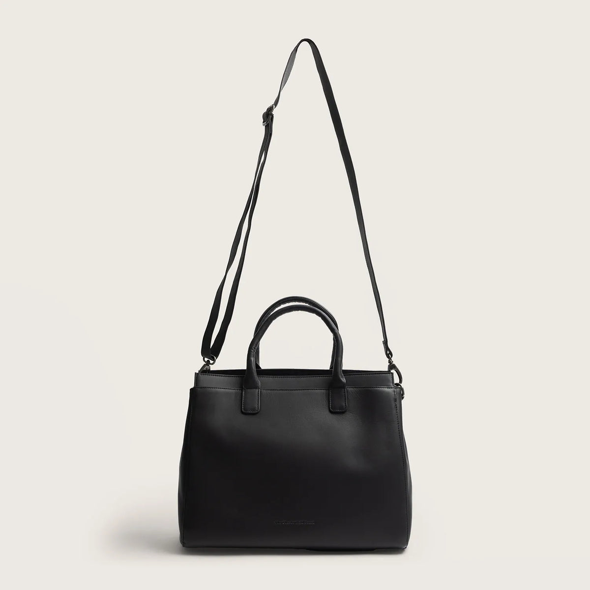 The Chesterfield Brand Rivera Leather Datorväska, Svart