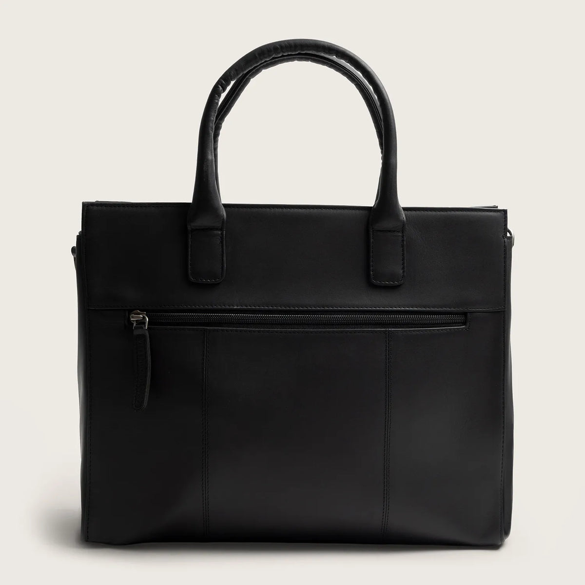 The Chesterfield Brand Rivera Leather Datorväska, Svart