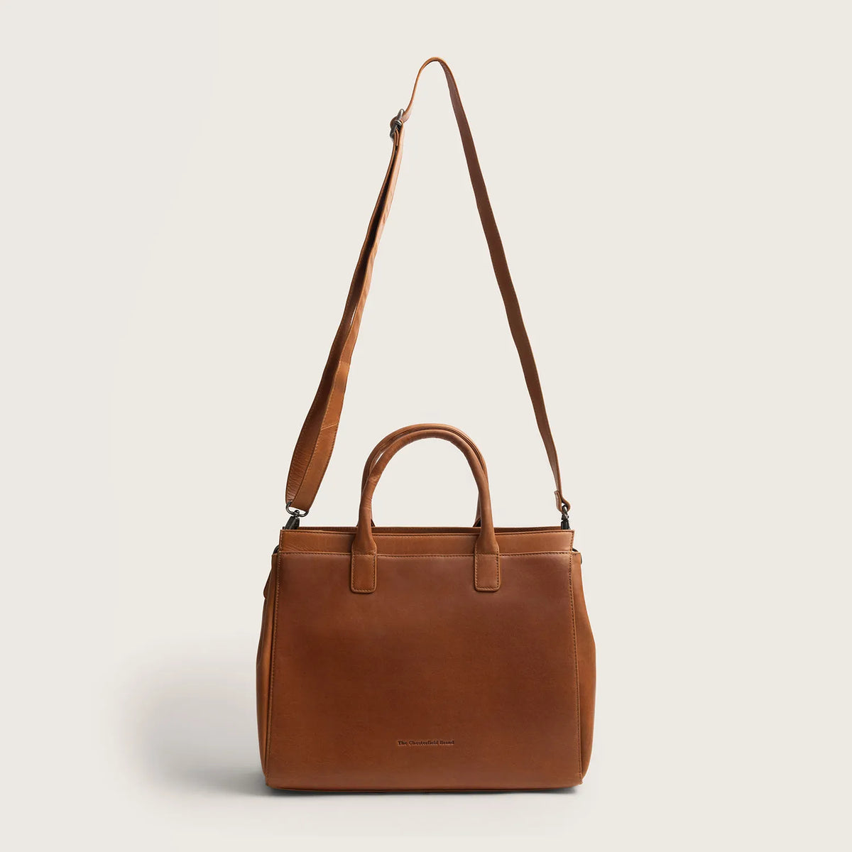 The Chesterfield Brand Rivera Leather Datorväska, Cognac