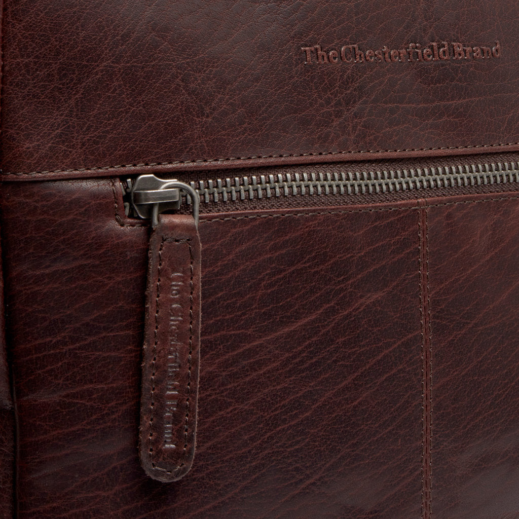 The Chesterfield Brand Jonna Shoulder Bag, Brun