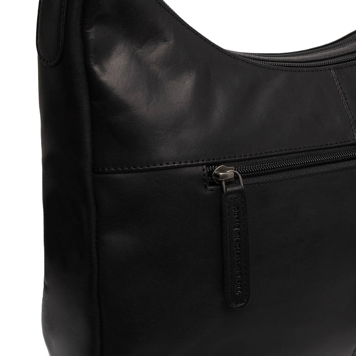The Chesterfield Brand Marle Leather Axelremsväska, Svart