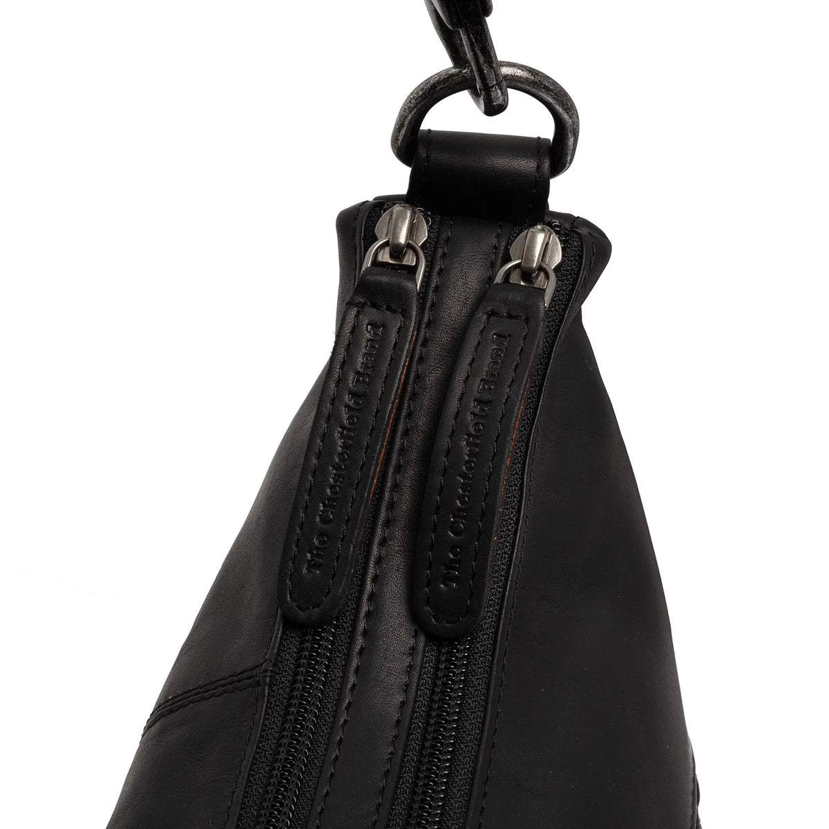 The Chesterfield Brand Marle Leather Axelremsväska, Svart