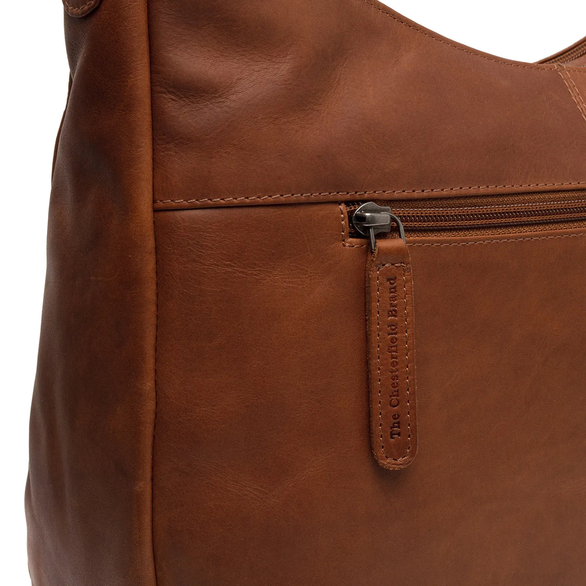 The Chesterfield Brand Marle Leather Axelremsväska, Cognac