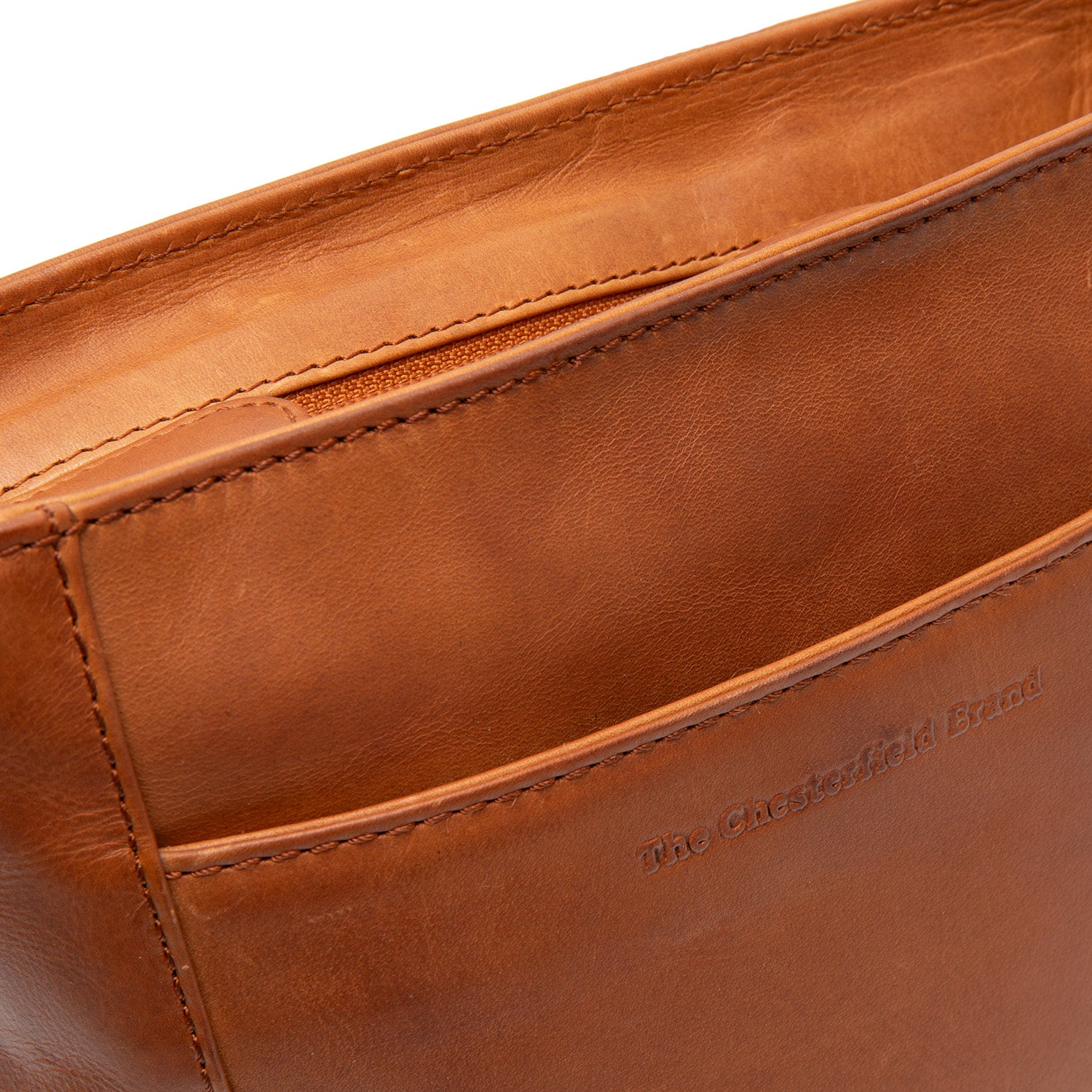 The Chesterfield Brand Fintona Axelremsväska, Cognac