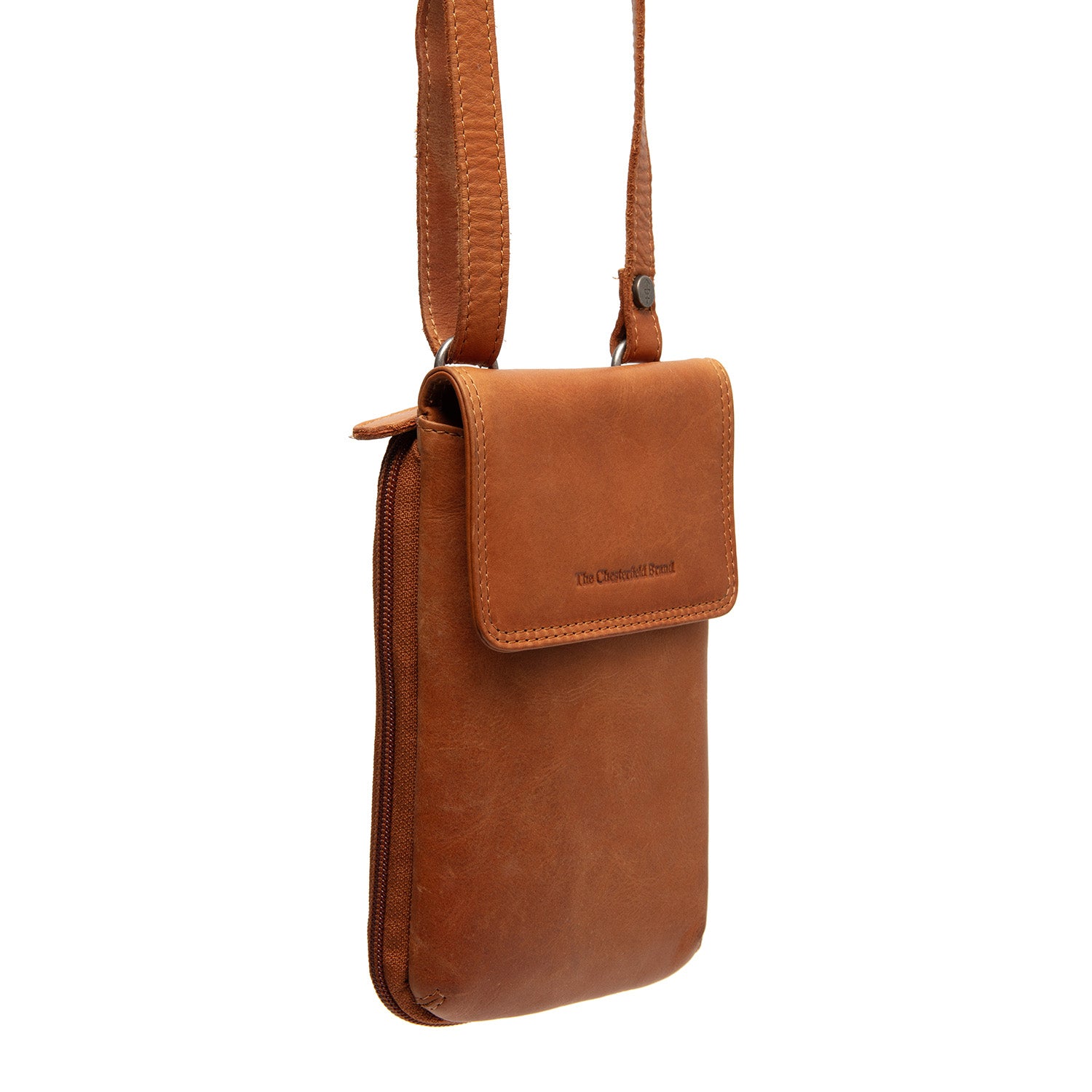 The Chesterfield Brand Langley Mobilväska, Cognac