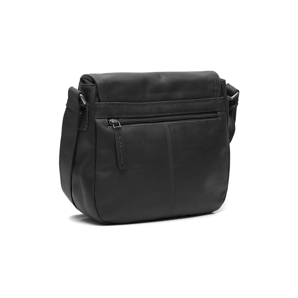 The Chesterfield Brand Everglades Leather Crossbodyväska, Svart