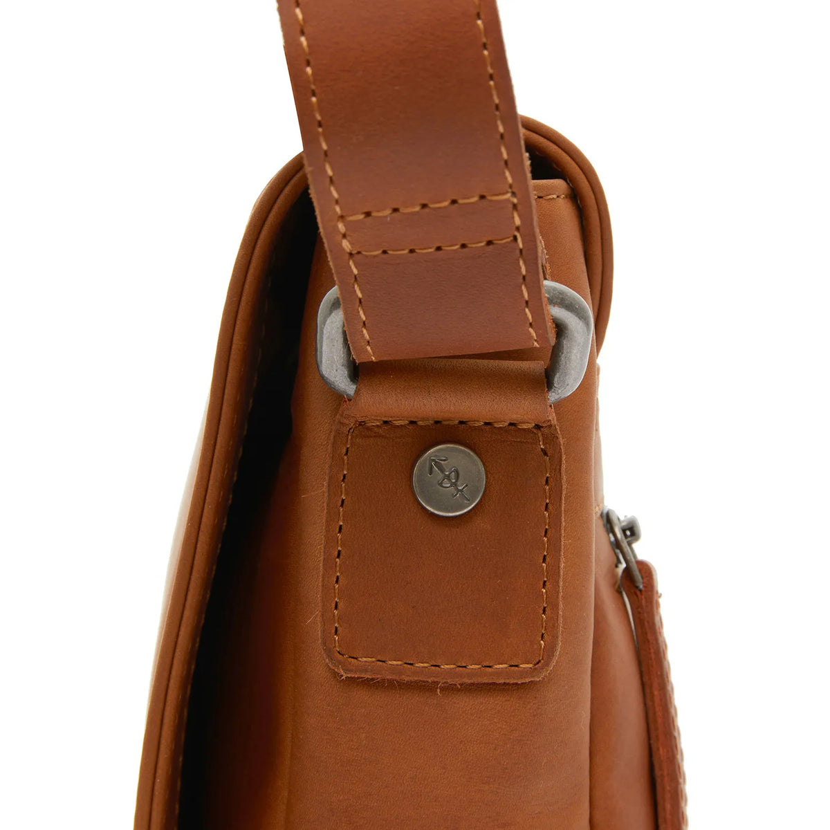 The Chesterfield Brand Everglades Leather Crossbodyväska, Cognac