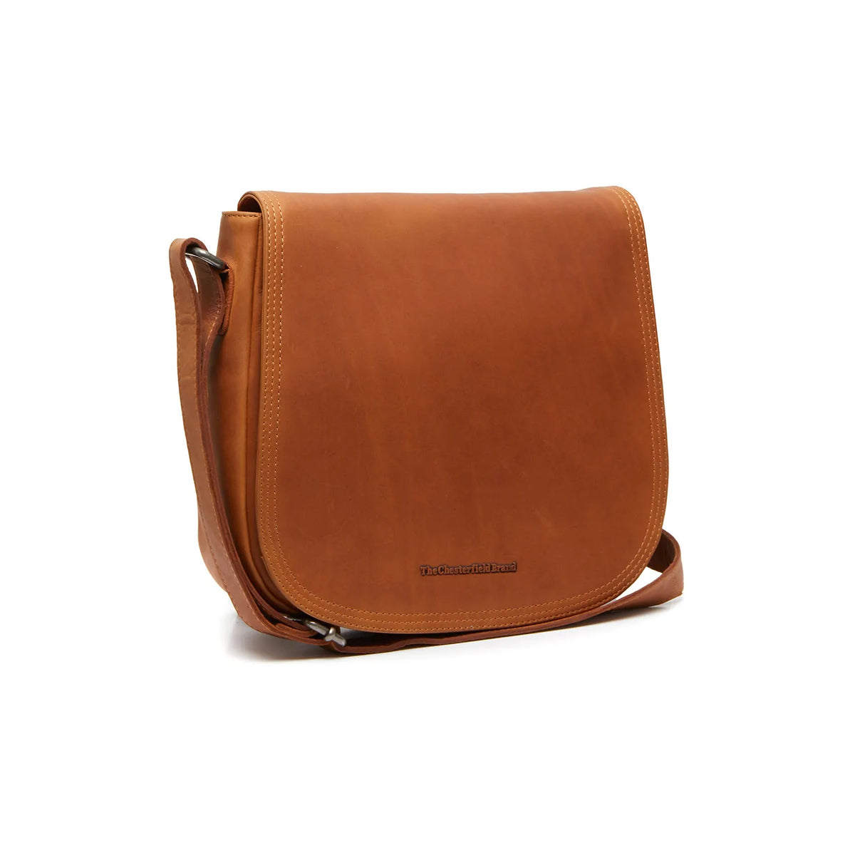 The Chesterfield Brand Everglades Leather Crossbodyväska, Cognac