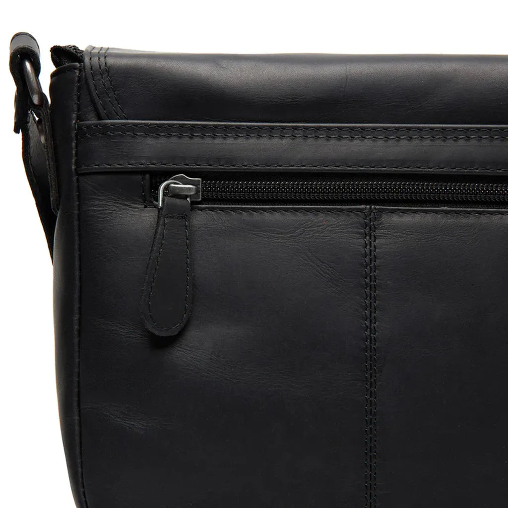 The Chesterfield Brand Lucian Shoulder Bag, Svart
