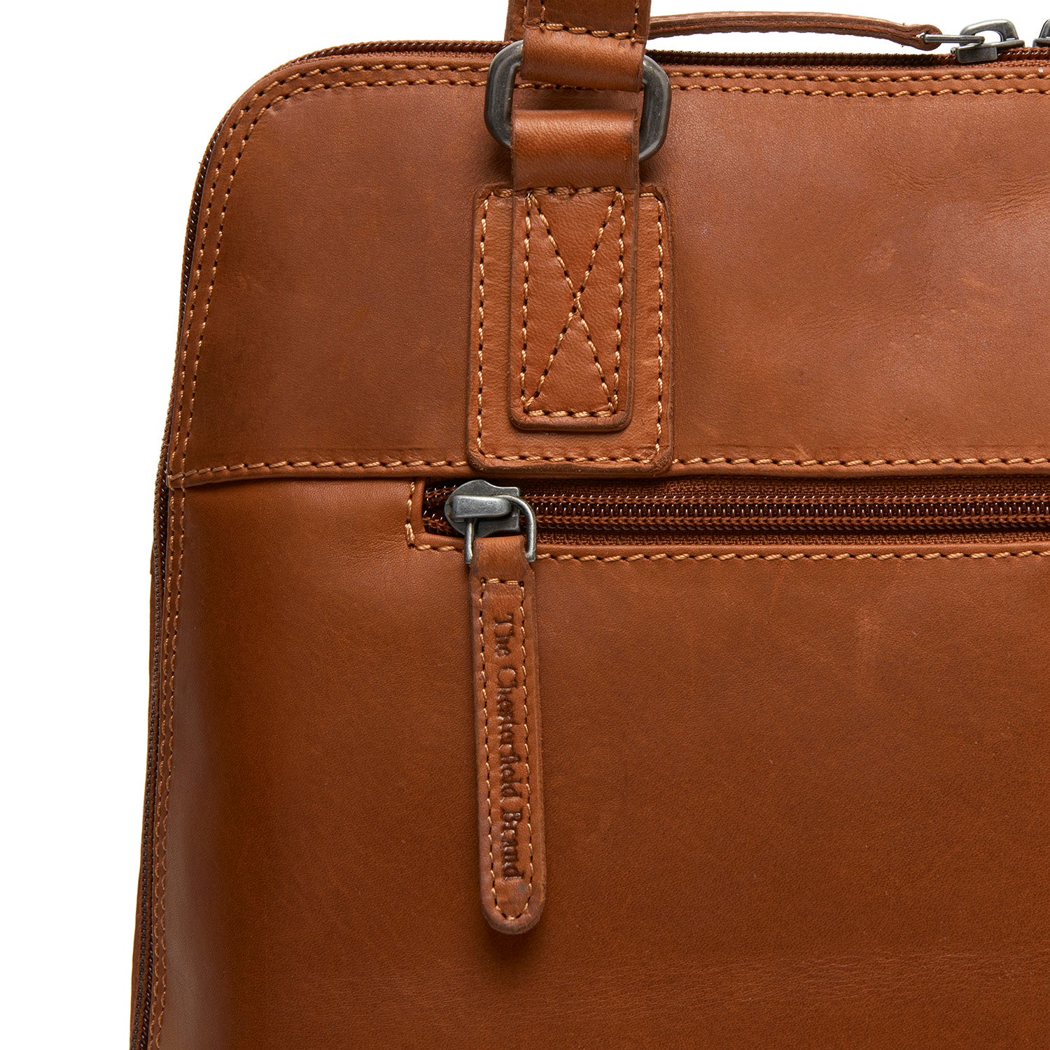 The Chesterfield Brand Belgrado Axelremsväska, Cognac