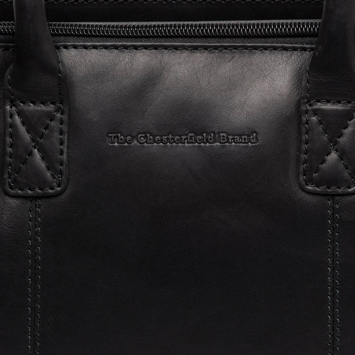 The Chesterfield Brand Ezra Leather Handväska, Svart