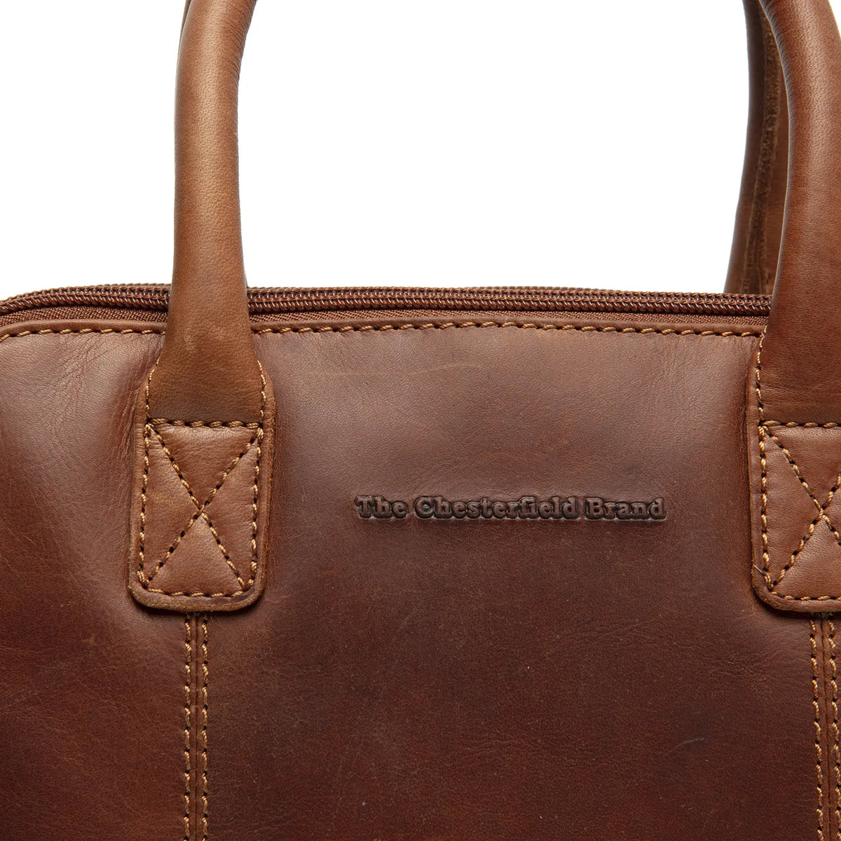 The Chesterfield Brand Ezra Leather Handväska, Cognac