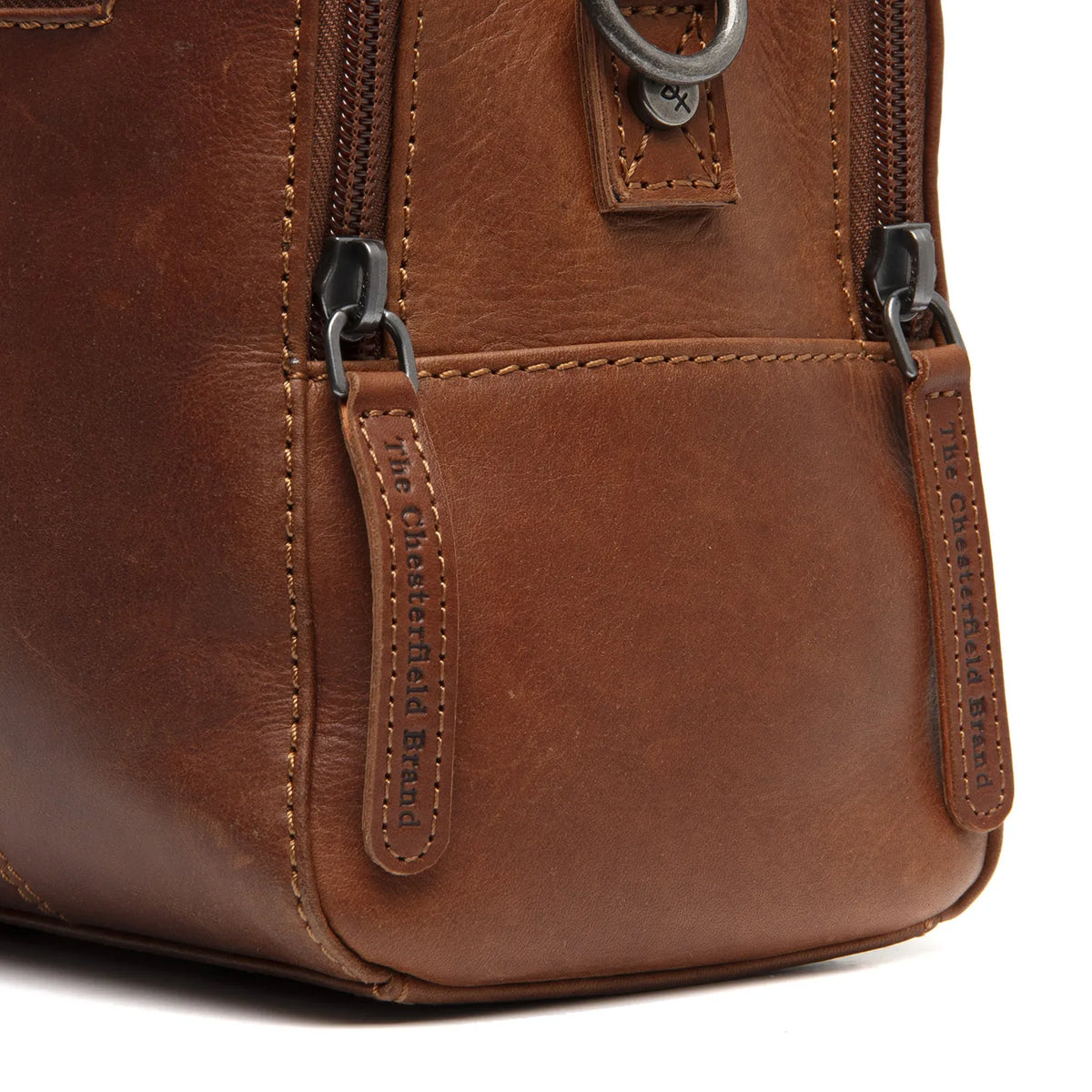 The Chesterfield Brand Ezra Leather Handväska, Cognac