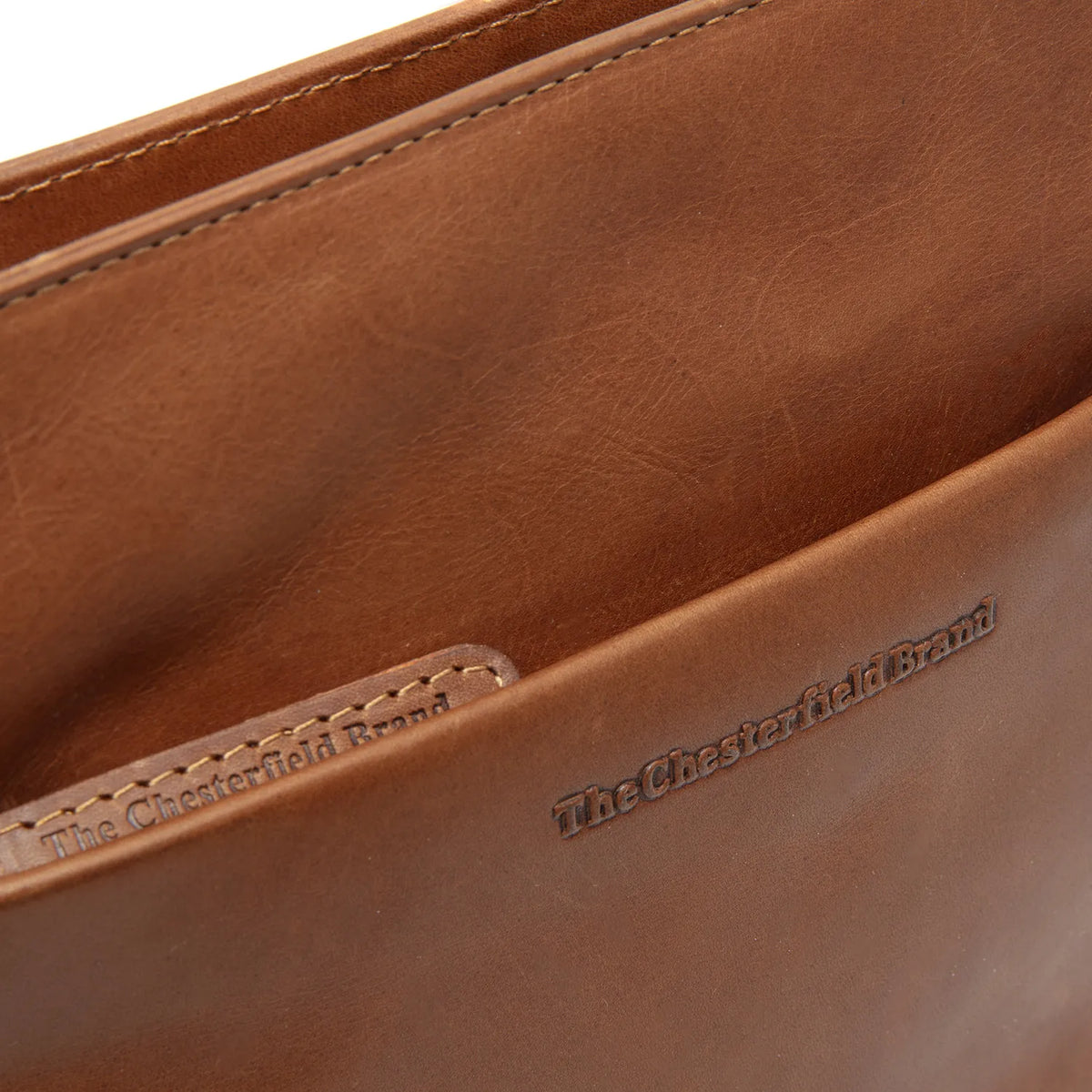 The Chesterfield Brand Navene Leather Crossbodyväska, Cognac