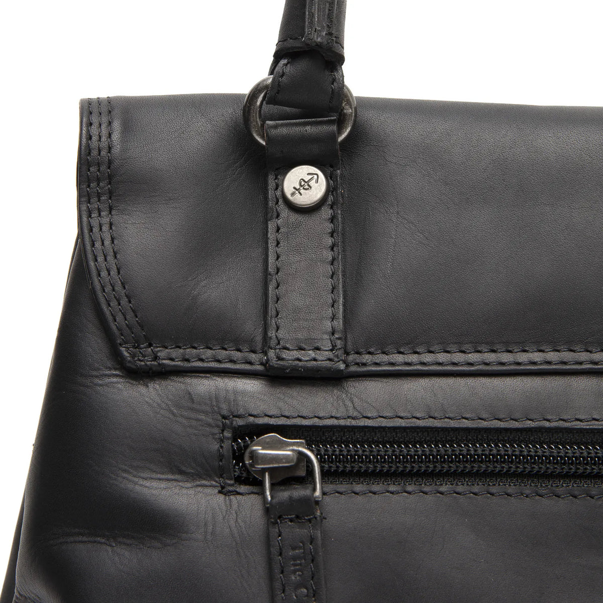 The Chesterfield Brand Angera Leather Handväska, Svart