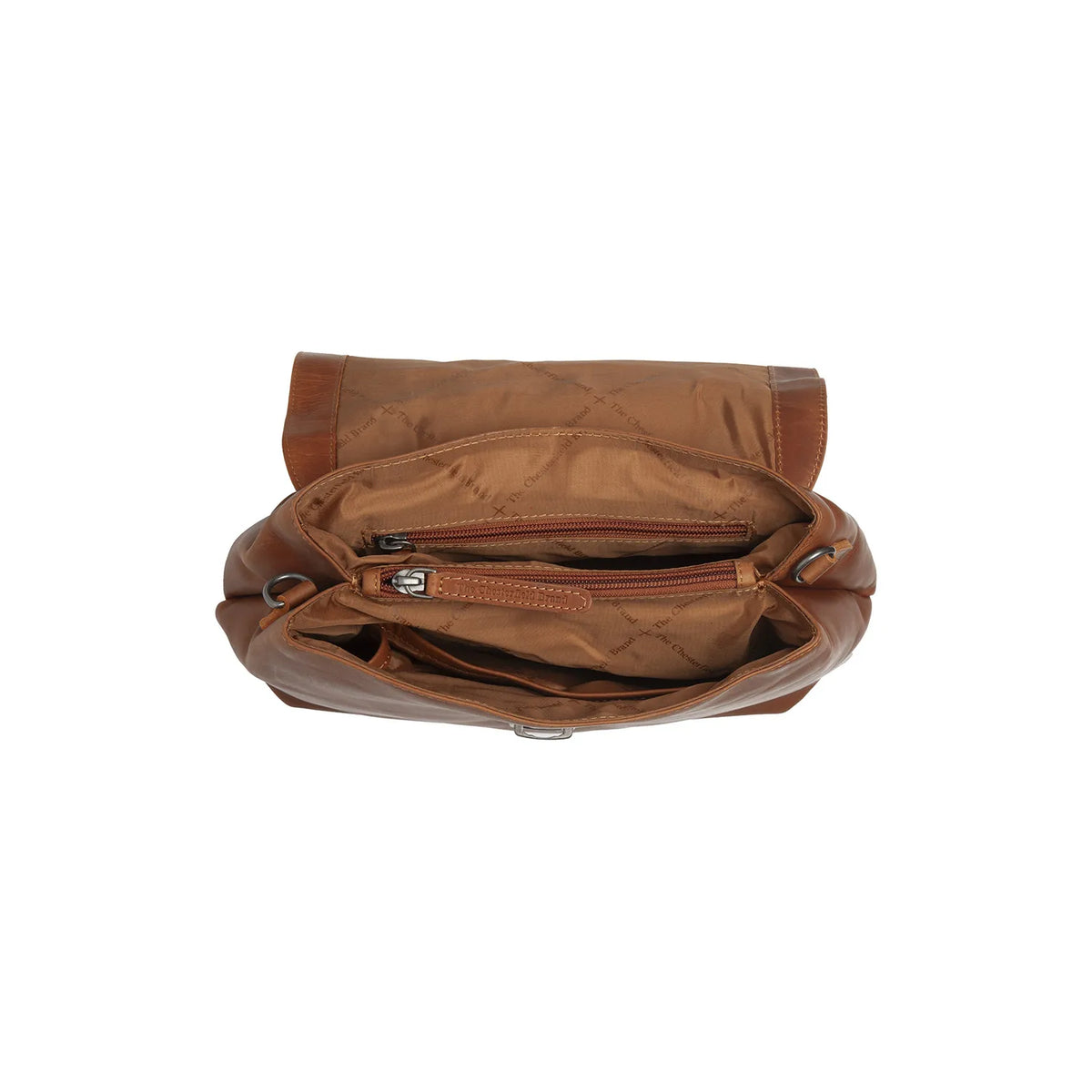 The Chesterfield Brand Angera Leather Handväska, Cognac