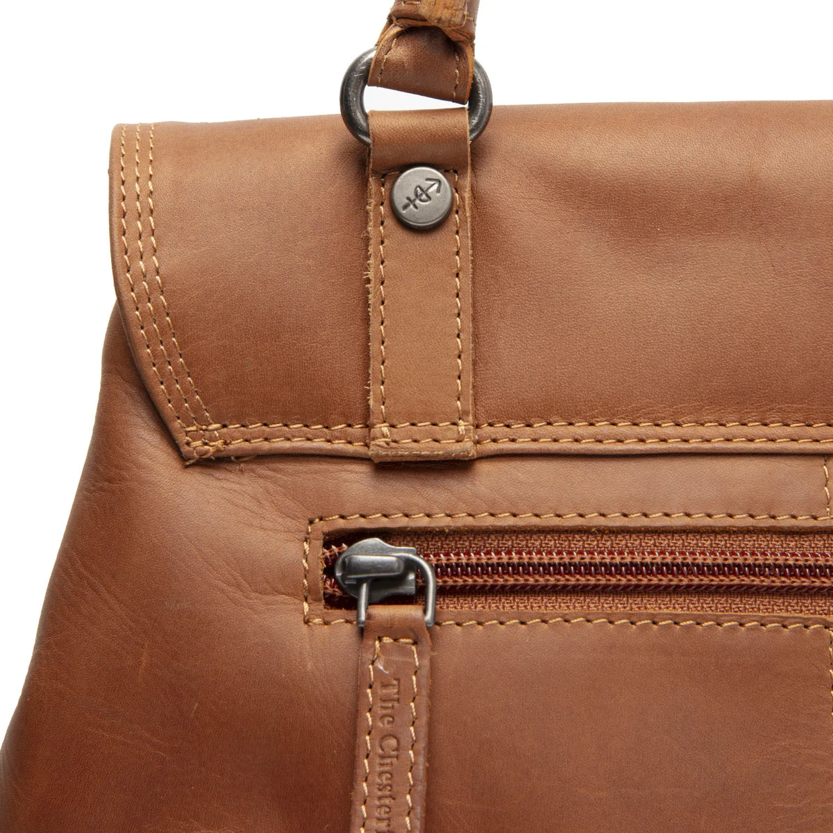 The Chesterfield Brand Angera Leather Handväska, Cognac