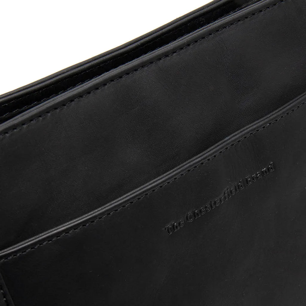 The Chesterfield Brand Moore Shoulder Bag, Svart