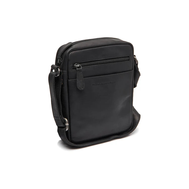 The Chesterfield Brand Laveno Leather Crossbodyväska, Svart