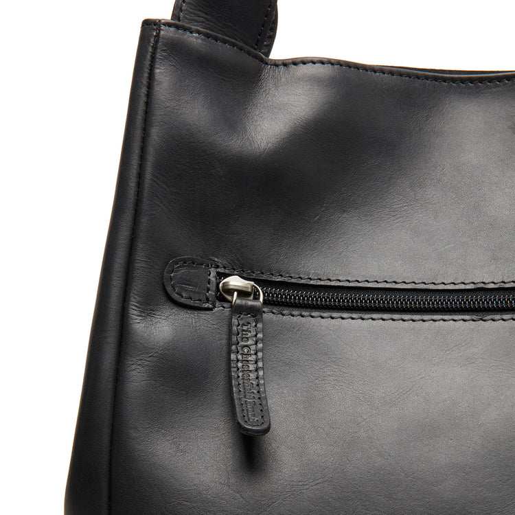 The Chesterfield Brand Fioline Leather Handväska, Svart