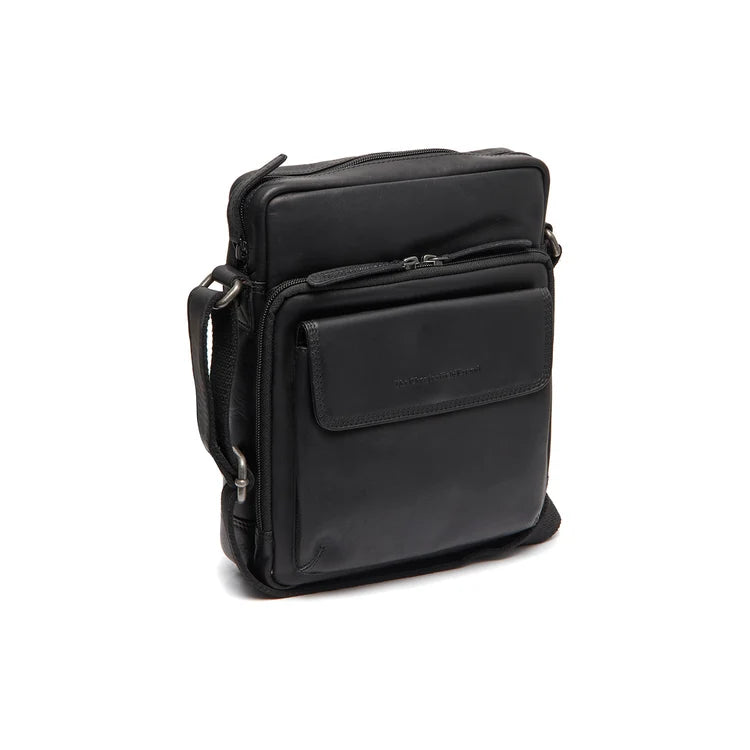 The Chesterfield Brand Montira Leather Crossbodyväska, Svart