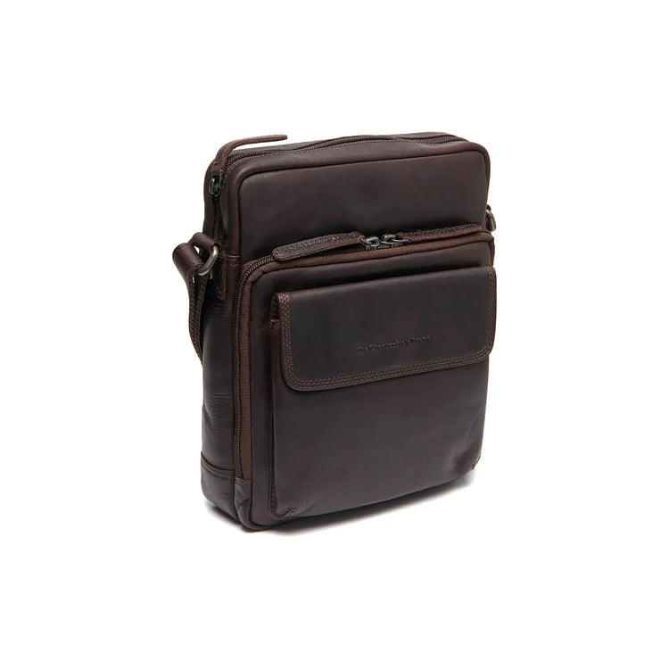 The Chesterfield Brand Montira Leather Crossbodyväska, Brun