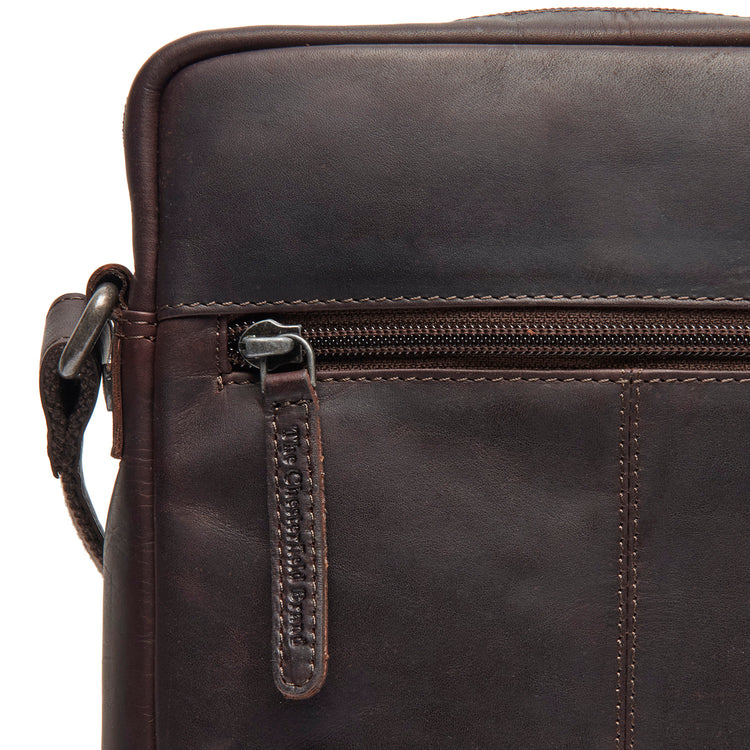 The Chesterfield Brand Montira Leather Crossbodyväska, Brun