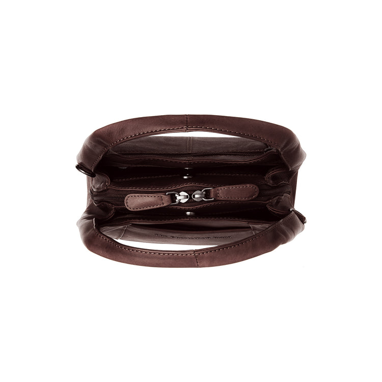 The Chesterfield Brand Lunera Leather Handväska, Brun