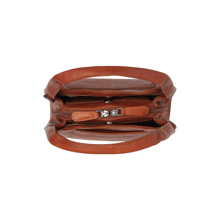 The Chesterfield Brand Lunera Leather Handväska, Cognac