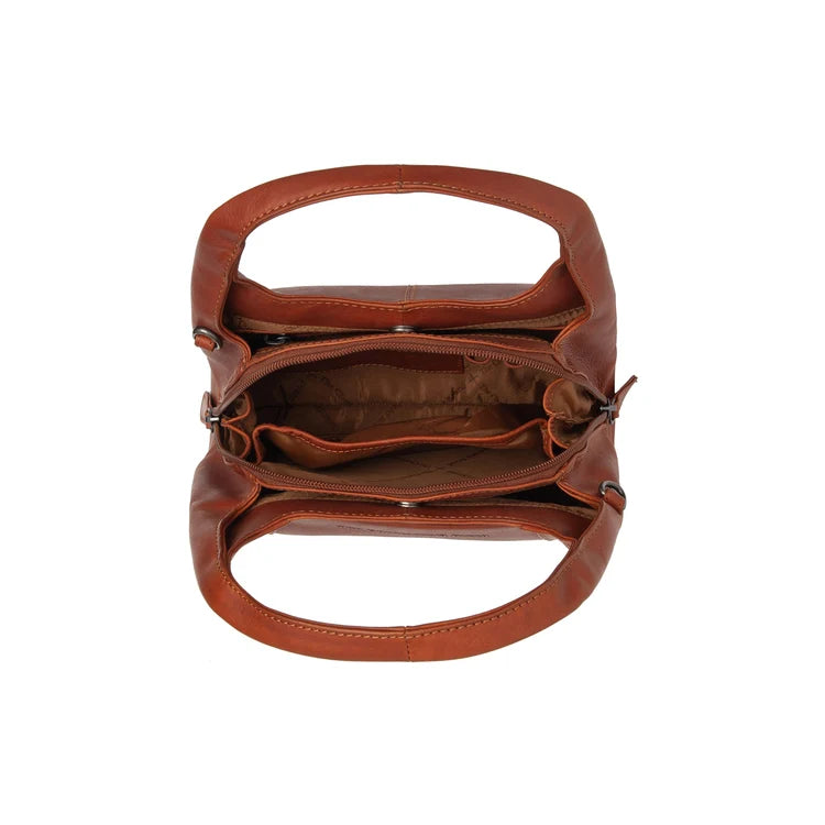 The Chesterfield Brand Lunera Leather Handväska, Cognac